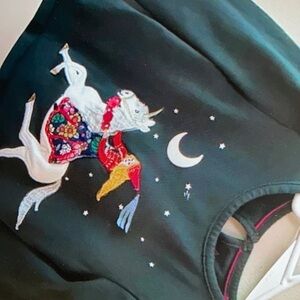 Good condition kid’s cute appliqué blouse